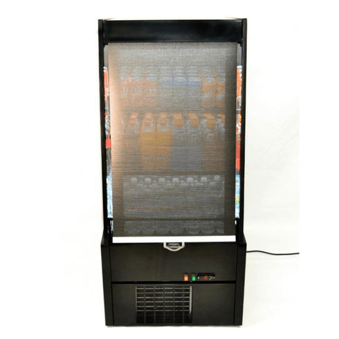 HUSSMANN Black Inside/Out  Beverage Unit- SGN141S